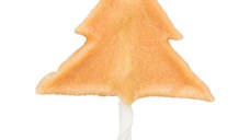 TRIXIE Christmas Brad 12cm, XS-XL, Pui, punguță recompense câini, 28g