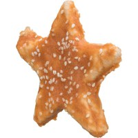 TRIXIE Christmas Denta Fun Star, Pui, punguță recompense fără cereale câini, 30g - 2