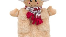 TRIXIE Christmas Turta Dulce - Jucarie de plus pentru caini, cu sunet, maro, 28 cm, XS-XL