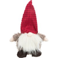 TRIXIE Christmas Xmas Gnom, jucărie de pluș câini, S-XL, pluș, cu sunet, activități fizice, diverse culori, 33 cm - 1