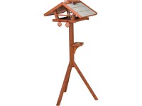 TRIXIE, hranitor exterior cu stativ, pasari, lemn de pin, maro, 55 x 27 x 53 cm TRIXIE, hranitor exterior cu stativ, pasari, lemn de pin, maro - 1