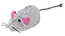 Trixie Jucarie pentru Pisici - Șoricel cu Păr Lung, Pluș Multicolor, 9cm