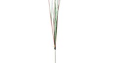 TRIXIE Jucarie Undita pentru Pisici cu Clopotel de Craciun, Plastic Verde si Rosu, 31cm