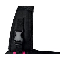 TRIXIE Sling, geantă transport câini și pisici, XS(max. 5kg), poliester, deschidere superioară, cu curea de umăr, roz și negru, 50 x 25 x 18 cm - 6