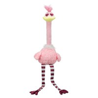 TRIXIE Valentine's Strut, jucărie de pluș câini, cu sunet, pluș TRIXIE Valentine's Strut, jucărie de pluș câini M-XL, cu sunet, pluș, roz, 90cm - 2