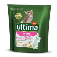 ULTIMA Cat Junior, Pui, hrană uscată pisici junior, 400g - 1