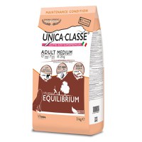 UNICA Classe Equilibrium Medium, M, Miel, hrană uscată câini, 3kg - 1