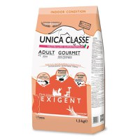 UNICA Classe Gourmet Exigent, Somon și orez brun, hrană uscată pisici, apetit capricios, 10kg - 3