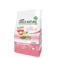 UNICA Natura Indoor, Somon și Orez, hrană uscată pisici, 10kg - 1