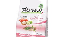 UNICA Natura Indoor, Somon și Orez, hrană uscată pisici, 10kg