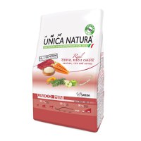 UNICA Natura Mini, XS-S, Căprioară și Orez, hrană uscată câini, 2.5kg - 1