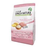 UNICA Natura Mono, M-XL, Porc și Orez, hrană uscată câini, 12kg - 1