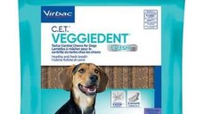 Veggiedent Dental Chew Virbac FR3SH M pentru caini 10-30 kg, 15 bucati