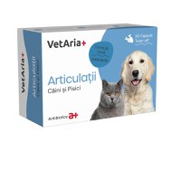 VETARIA+ Articulatii, supliment sistem articular câini, Pui, capsule VETARIA+ Articulatii, XS-XL, supliment sistem articular câini și pisici, Pui, cutie, 30 capsule - 2