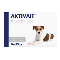 VETPLUS Aktivait Small Breed, supliment sistem nervos & calmante câini senior, comprimate VETPLUS Aktivait Small Breed, XS-S, supliment sistem nervos & calmante câini senior, cutie, 60 comprimate - 2