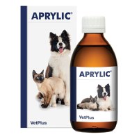 VETPLUS Aprylic, supliment sistem nervos & calmante câini, suspensie orală VETPLUS Aprylic, XS-XL, supliment sistem nervos & calmante câini și pisici, flacon, 500ml suspensie orală - 1