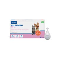 VIRBAC Allerderm Spot On, XS-S, tratament adjuvant pipete câini și pisici, piele & blană, alergii, 2mlx6buc VIRBAC Allerderm Spot-On Small, XS-S, tratament adjuvant pipete câini și pisici, piele sensibilă, calmant, cutie, 2mlx6buc - 2
