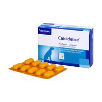 VIRBAC Calcidelice, supliment sistem osos, sistem articular câini junior, comprimate VIRBAC Calcidelice, XS-XL, supliment sistem osos, sistem articular câini junior, blister, 30 comprimate - 3
