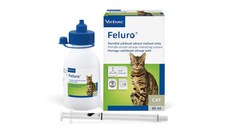 VIRBAC Feluro, supliment sistem urinar pisici, suspensie orală VIRBAC Feluro, supliment sistem urinar pisici, flacon cu aplicator, 60ml suspensie orală