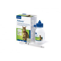 VIRBAC Feluro, supliment sistem urinar pisici, suspensie orală VIRBAC Feluro, supliment sistem urinar pisici, flacon cu aplicator, 60ml suspensie orală - 4