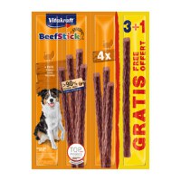 Vitakraft Beef Stick pentru câini,cu curcan,48g, 3+1 Promo - 1