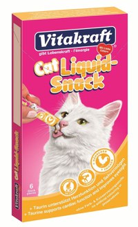 Vitakraft Cat Snack Lichid Pui, 6 x 15 g - 1
