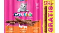 Vitakraft Cat Sticks Curcan și Miel, 3+1 Promo