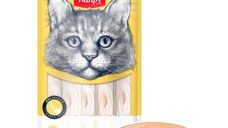 WANPY Creamy Treat, Pui, punguță recompense monoproteică pisici, (piure), 70g