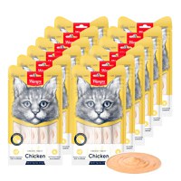 WANPY Creamy Treat, Pui, punguță recompense monoproteică pisici, (piure), 70g - 7