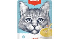 WANPY Supa de Carne pentru Pisici cu Pui, Plic Umid, 50g
