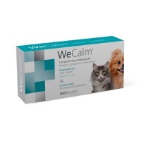 WEPHARM WeCalm, supliment sistem nervos & calmante câini, comprimate WEPHARM WeCalm, XS-XL, supliment sistem nervos & calmante câini și pisici, flacon, 30 comprimate - 1