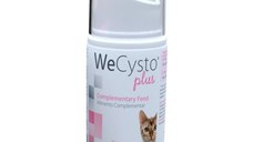 WEPHARM WeCysto Plus, supliment sistem urinar pisici, gel WEPHARM WeCysto Plus, supliment sistem urinar pisici, flacon cu aplicator, 50ml gel