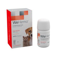 WEPHARM WeHemo, supliment sistem cardio-vascular câini, suspensie orală WEPHARM WeHemo, XS-XL, supliment sistem cardio-vascular câini și pisici, seringă gradată, 30ml suspensie orală - 1