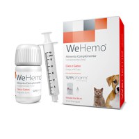WEPHARM WeHemo, supliment sistem cardio-vascular câini, suspensie orală WEPHARM WeHemo, XS-XL, supliment sistem cardio-vascular câini și pisici, seringă gradată, 30ml suspensie orală - 3