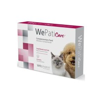 WEPHARM WePatiCare Small Breeds & Cats, supliment sistem hepatic câini, comprimate WEPHARM WePatiCare Small Breeds & Cats, XS-S, supliment sistem hepatic câini și pisici, flacon, 30 comprimate - 1