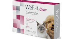 WEPHARM WePatiCare Small Breeds & Cats, supliment sistem hepatic câini, comprimate WEPHARM WePatiCare Small Breeds & Cats, XS-S, supliment sistem hepatic câini și pisici, flacon, 30 comprimate