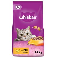 WHISKAS Adult, Pui, hrană uscată pisici, 14kg - 8