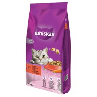 WHISKAS Adult, Vită, hrană uscată pisici, 14kg - 13