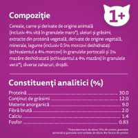 WHISKAS Adult, Vită, hrană uscată pisici, 14kg - 18