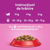 WHISKAS Adult, Vită, hrană uscată pisici, 14kg - 11