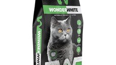 WONDERWHITE, Aloe Vera, așternut igienic pisici, granule, bentonită, aglomerant, fără praf, 10kg