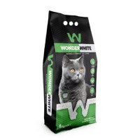 WONDERWHITE, Aloe Vera, așternut igienic pisici, granule, bentonită, aglomerant, fără praf, 5kg - 1
