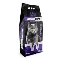 WONDERWHITE, Lavanda, așternut igienic pisici, granule, bentonită, aglomerant, neutralizare mirosuri, 5kg - 2