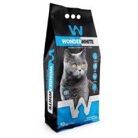 WONDERWHITE, neparfumat, așternut igienic pisici, granule, bentonită, aglomerant, neutralizare mirosuri, fără praf, 10kg - 2