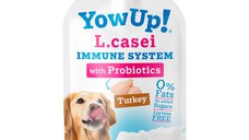 YOWUP! L Casei, XS-XL, Curcan, recompense funcționale câini, sistem imunitar, sistem digestiv, (topping), 115g