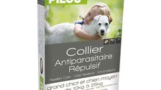 Zgarda Antiparazitara Pilou Caine Talie Medie, 60 cm