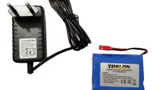 Acumulator Toslon 12v Li-Ion cu Incarcator 220V pentru ecranele sonarelor Toslon