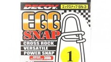 Agrafe Decoy SN-3 Egg Snap cu Prindere Rapida - 7 Bucati (Marime 4)