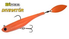 BiwAa Divinator Junior spinnertail, UV Orange, 14 cm, 22 g