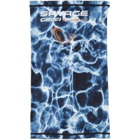 Buff Savage Gear Sunmask Marine UV One Size, Sea Blue - 1